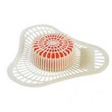 12 pack - Janico, ScentBon White Urinal Screen w/Block - Cherry