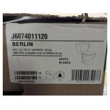 Berlin White Ada Elongated Bowl 1.28 Gpf Complete Toilet