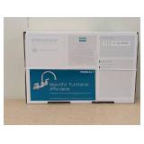 Choice 2-Handle Wall Mount Kitchen Faucet in Chrome