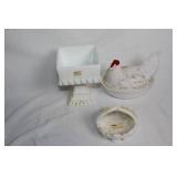 Collection of 3 Westmoreland Vintage Milk Glass Pieces