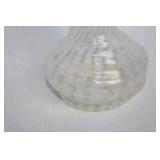 Fenton French Opalescent 8" Spiral Optic Vase