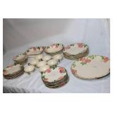 Set of Franciscan Desert Rose Dinnerware - Plates, Bowls, Cups