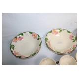 Set of Franciscan Desert Rose Dinnerware - Plates, Bowls, Cups