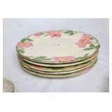 Set of Franciscan Desert Rose Dinnerware - Plates, Bowls, Cups