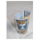 Set of 12 Vintage Westmoreland Glass Tumblers with Grecian Design