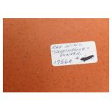 Set of 8 Red Wing Hearthstone and Hand-Painted Plates