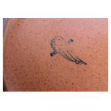 Set of 8 Red Wing Hearthstone and Hand-Painted Plates