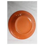 Set of 8 Red Wing Hearthstone and Hand-Painted Plates