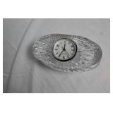 Waterford Crystal Quartz Clock 1878W