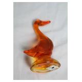 Pair of Murano Glass Duck Figurines - Vintage Collection