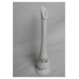 Set of Fenton Milk Glass Hobnail Vases and Bowls