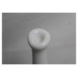 Set of Fenton Milk Glass Hobnail Vases and Bowls