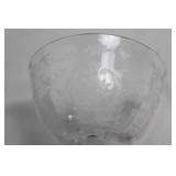 Set of 5 Fostoria Navarre Glassware - Tumblers and Sherbet