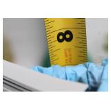 Vintage Green Pressed Glass Compote with Scalloped Edge