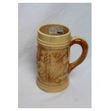 Set of 4 Vintage Hull Yellow Ware Alpine Steins