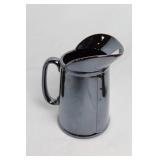 Set of 3 Matching Ceramic Pitchers with Red Rooster Design