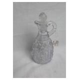 Imperial Crystal Cruet with Intricate Cut Design