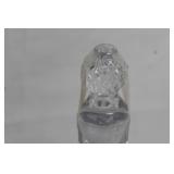 Imperial Crystal Cruet with Intricate Cut Design