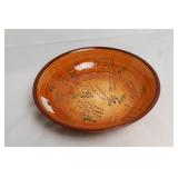 Pennsbury Pottery "Dutch Talk" Sgraffito Bowl, 9" Diameter