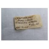 Vintage Westmoreland Milk Glass Dish with Victorian Hands and Floral Design