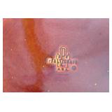 Set of 7 Pfaltzgraff Brown Drip Stoneware Plates