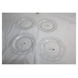 Set of 4 Fostoria Navarre 7.5-Inch Salad Plates