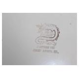 1982 Ivory Dynasty Oriental Decorative Plate by Armat Imports