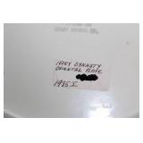 1982 Ivory Dynasty Oriental Decorative Plate by Armat Imports
