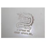 1982 Ivory Dynasty Oriental Decorative Plate by Armat Imports