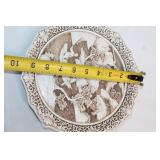 1982 Ivory Dynasty Oriental Decorative Plate by Armat Imports