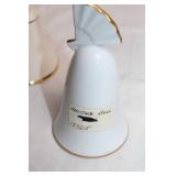 Set of 3 Assorted Decorative Porcelain Bells