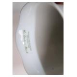 Set of 3 Vintage Porcelain Bells with Floral Designs