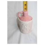 Vintage USA Pink Ceramic Salt and Pepper Shakers Set