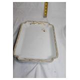 Set of Vintage NY Central Tray and Fostoria Console Bowl