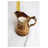 Vintage Wade Copper Lustre Pitcher Made in England