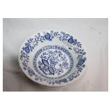 Set of 11 Wedgwood Blue Heritage Dinner and Soup Bowls