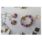 Collection of Assorted Vintage and Costume Jewelry with Accessories
