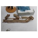 Collection of Assorted Vintage and Costume Jewelry with Accessories
