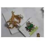 Collection of Assorted Vintage and Costume Jewelry with Accessories