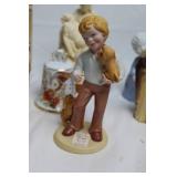 Collection of 10 Porcelain Figurines and Decorative Items