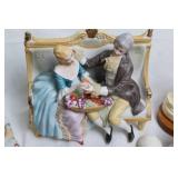 Collection of 10 Porcelain Figurines and Decorative Items