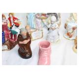 Collection of 10 Porcelain Figurines and Decorative Items