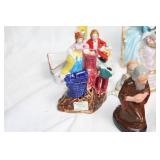 Collection of 10 Porcelain Figurines and Decorative Items