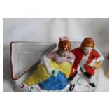 Collection of 10 Porcelain Figurines and Decorative Items