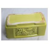 Vintage Red Wing Green Planter B3017