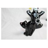 Set of 6 Fenton Handpainted Halloween Figurines