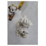 Collection of 8 Animal Figurines Including Duck and Poodle