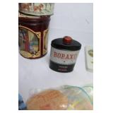 Vintage Collectible Tins and Memorabilia Set