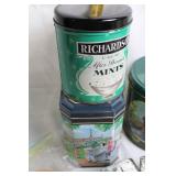 Vintage Collectible Tins and Memorabilia Set
