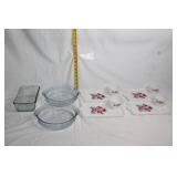 Fire King Primrose Snack Set & Glass Bakeware Collection